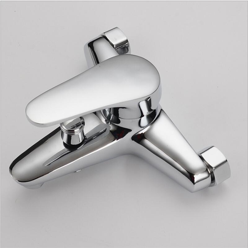 全铜浴室沐浴三联冷热水龙头浴室卫生间三联暗装带下出水龙头耐用_3