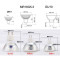 mr1612vled灯杯220v插脚射灯mr11led灯杯12v暖白光替换卤素灯MR112 MR16COB12V面径50MM聚光