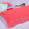 枕巾一对单人正版现货学生纯棉素色加厚枕巾一对装_2 默认尺寸 紫红色