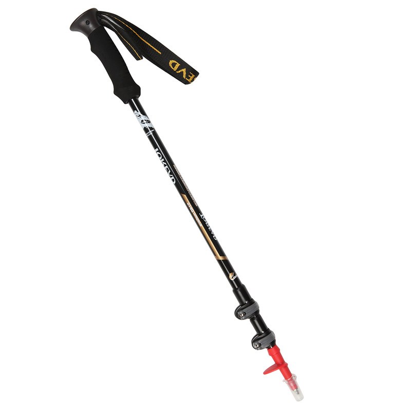探路者新款户外男女通用三节登山杖ZEKF80387 ZEKF80387-G08G深灰