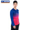威克多Victor T-85101 T-86101胜利羽毛球服 男女款针织圆领长袖T恤 3XL T-85101玫红