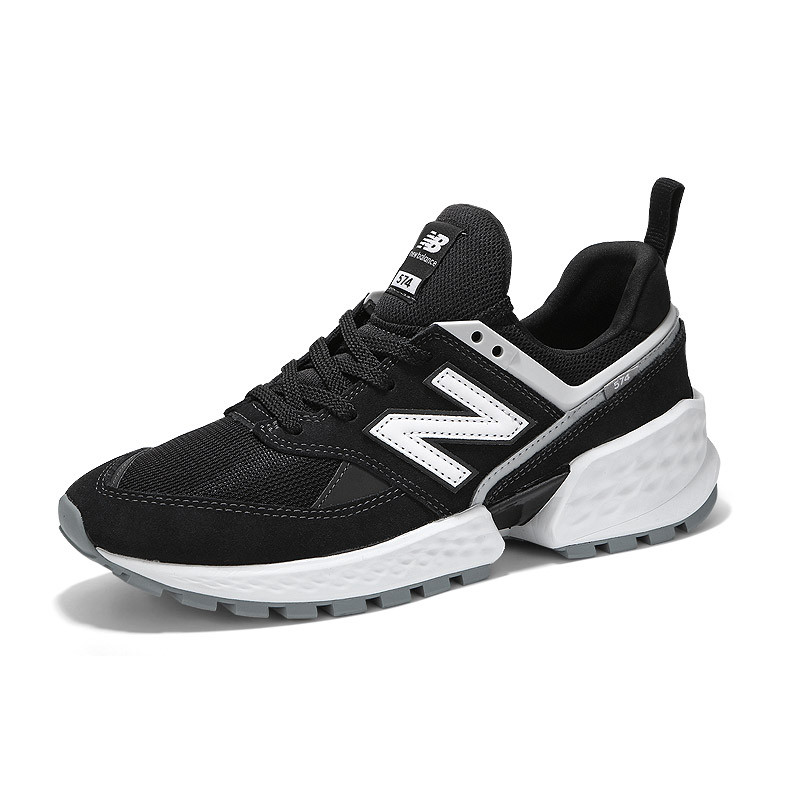 New Balance新百伦NB情侣鞋跑步鞋男女鞋黑色休闲鞋运动鞋MS574系列 多色多款可选 韩国直邮 正品保证 MS574NSE 40.5/255