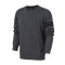 adidas男服卫衣新款圆领套头休闲运动服DY5767 DY5765灰色 S