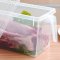 哲飞家居家居用品居家用小东西置物架生活冰箱收纳器厨房用品用具货创意简约家居家用收纳层架 4个装透明