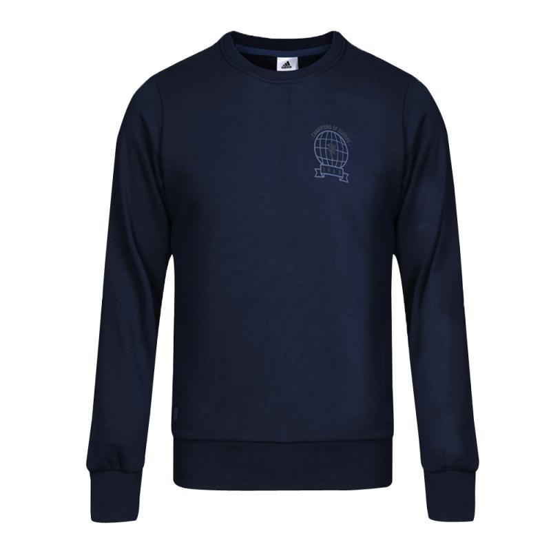 adidas阿迪达斯2018男子MUFCGRASWTOP针织套衫CW7650 XXL 藏青