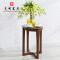 光明家具 现代中式茶几休闲几 全实木进口榆木角几圆几边几858-3211-55 休闲几