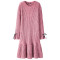 Semir森马 秋装上新女装连衣裙 1D058140001 170/92A/XL 深蓝色调0618