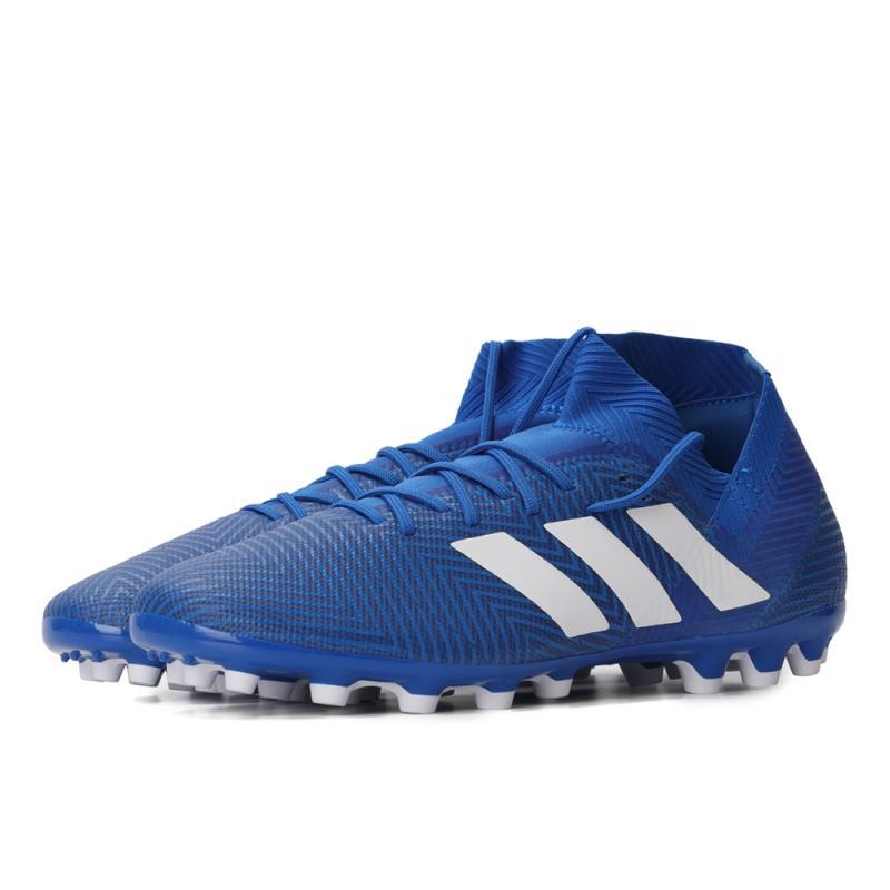 adidas阿迪达斯2018男子NEMEZIZ18.3AGNEMEZIZ足球鞋_1 足球蓝/亮白 43码