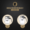 KAMJOVE/金灶 明尊 飘逸杯弹压式茶道杯耐热玻璃茶具花茶杯过滤长嘴泡茶壶茶杯 B-06（600ML）