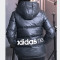 Adidas阿迪达斯女装2018冬季新款户外运动休闲短款连帽保暖防风羽绒服外套DM1948 2XL 冬季新款红色DM1946