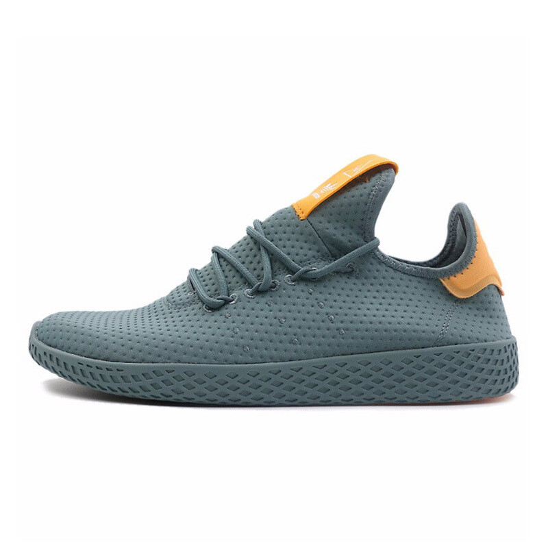 阿迪达斯（Adidas）三叶男鞋新款运动鞋柔软舒适网面透气轻便休闲跑步鞋 B41808 44.5
