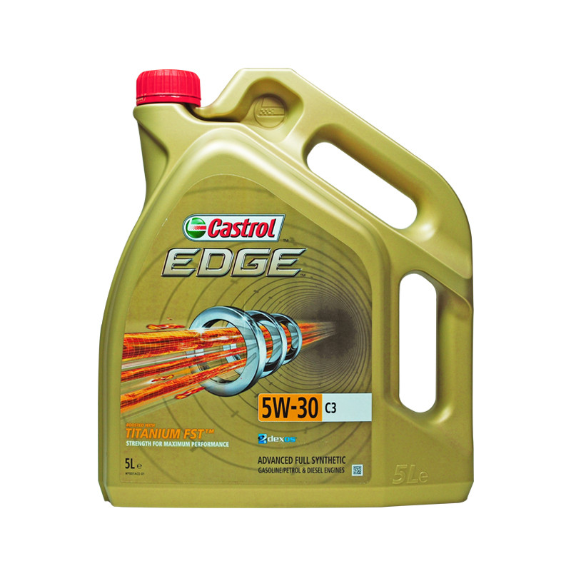 嘉实多（Castrol）全合成机油 极护EDGE FST 5W-30 C3 SN 5L 欧盟原装进口