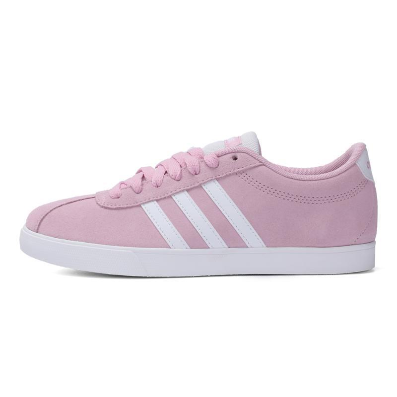 阿迪达斯(adidas)女款2018年运动鞋低帮轻便舒适耐磨休闲鞋板鞋B44618/AW4209 DB0146（女） 5（38码）