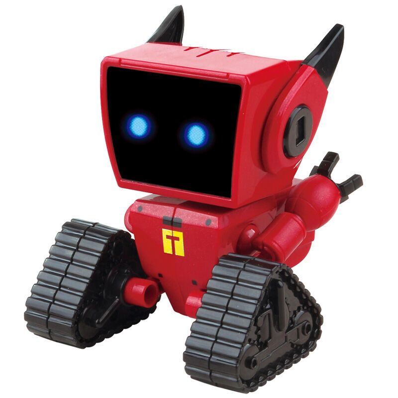 奇幻空间儿童电动智能机器人动漫玩具小铁新年男孩儿童节g565声光机器