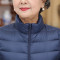 和家缘中老年女装冬装妈妈装外套60岁奶奶装轻薄羽绒服婆婆上衣 L 大红色