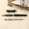宝克(baoke)中性笔PC2248大容量商务办公签字笔水笔亮光黑色0.5mm0.7签名笔 12支笔（PC2198）0.5