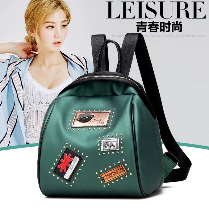 girdio麦麦网供果冻料双肩包型号 绿色