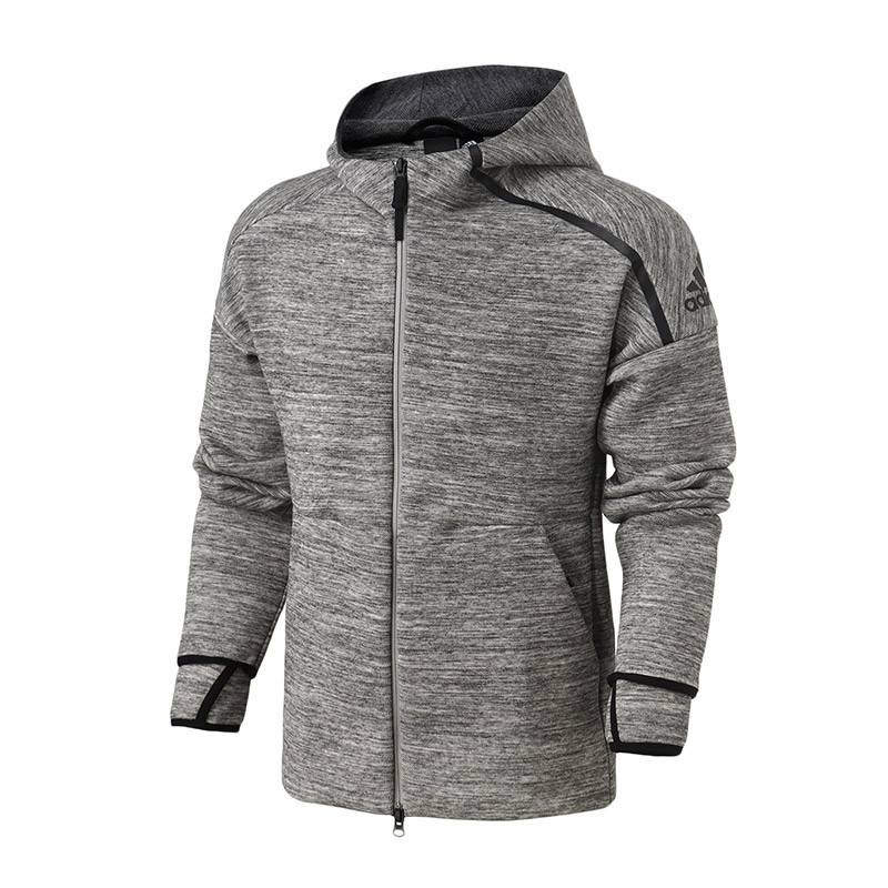 adidas男服夹克外套新款ZNE休闲运动服DY5759 S DY5759灰色