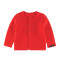 angeeb宝贝心语秋季新品宝宝针织衫儿童开衫女童毛衣 80cm 红色