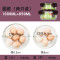 花千紫保鲜碗2件套大容量玻璃饭盒微波炉专用保鲜盒硼硅耐热玻璃碗 大圆1000ML+中圆650ML_紫色