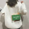 chic链条小包包女2018新款个性小方包百搭撞色盒子包单肩斜挎包潮_4 蓝色