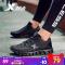 特步男鞋运动鞋男2018秋冬季跑步鞋新款休闲鞋黑色鞋子男士跑鞋_5 黑 39