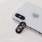 金属合金摄像头保护贴苹果X镜头贴iphoneX/XS/MAX/iphoneXR防摔 iPhoneX-蓝色
