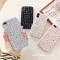 小香风毛呢6s苹果x手机壳XSMax/XR/iPhoneX/8plus/7p女款ipho iPhoneX/XS粉色