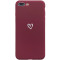 简约爱心6s苹果x手机壳XSMax/XR/iPhoneX/8plus/7p女款iphon_5 iPhone7/8蓝色