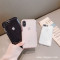 简约透明6s苹果x手机壳XSMax/XR/iPhoneX/8plus/7p女款iphon iPhone7/8白色
