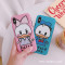 潮牌网红卡通6splus苹果x手机壳XS/XR/Max/iPhone8plus/7女款硅胶_4 iPhone7/8蓝色鸭子