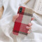 秋冬毛呢6s苹果x手机壳XSMax/XR/iPhoneX/8plus/7p女款iphon_10 iPhone7/8浅绿