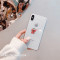 搞怪卡通6s苹果x手机壳XSMax/XR/iPhoneX/8plus/7p女款iphon 7plus/8plus红色