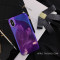 紫色星空6s苹果x手机壳XSMax/XR/iPhoneX/8plus/7/6p女款iph iPhoneX/XS