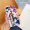 可爱支架壳6s苹果x手机壳XSMax/XR/iPhoneX/8plus/7p男女ipho iPhone7/8蓝底小恐龙