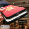 中国风金色刺绣财苹果X手机壳iPhone8plus/Xr/7/max硬壳6sp红色 6/6s(小屏)发-闪粉绒布红底全包软边硬壳