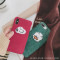 灯芯绒卡通XSMax/XR苹果X手机壳iPhoneX/6/7p/8Plus女款iphon iPhone7/8史努比