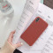 韩风绒布软壳XSMax/XR苹果X手机壳iPhoneX/6/7p/8Plus女iphon iPhoneX/XS橙色