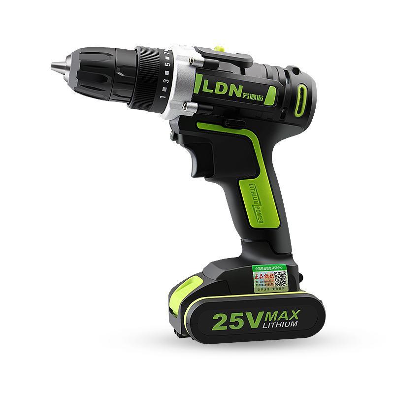 充电钻锂电池手钻电动螺丝刀充电式手电钻电批多功能起子机_6