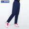 威克多Victor P-85807胜利羽毛球裤 男女款秋冬梭织运动裤长裤 XL 蓝色
