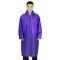 单人旅游透明雨衣成人徒步防水连体男女式户外长款雨披_1 纯-紫色