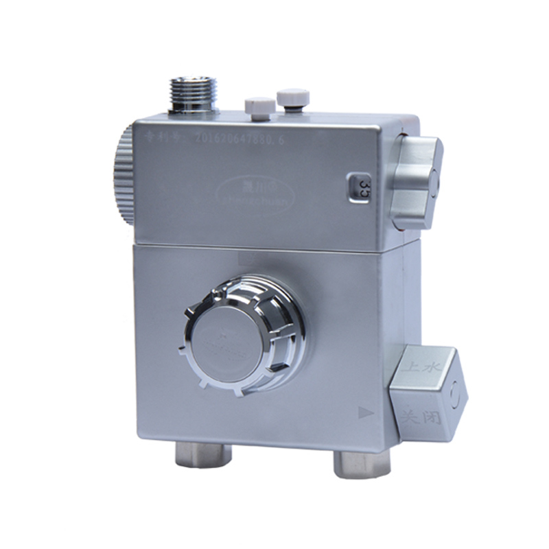 智能太阳能恒温混水阀水温调节器花洒龙头明暗装温控阀自动恒温器