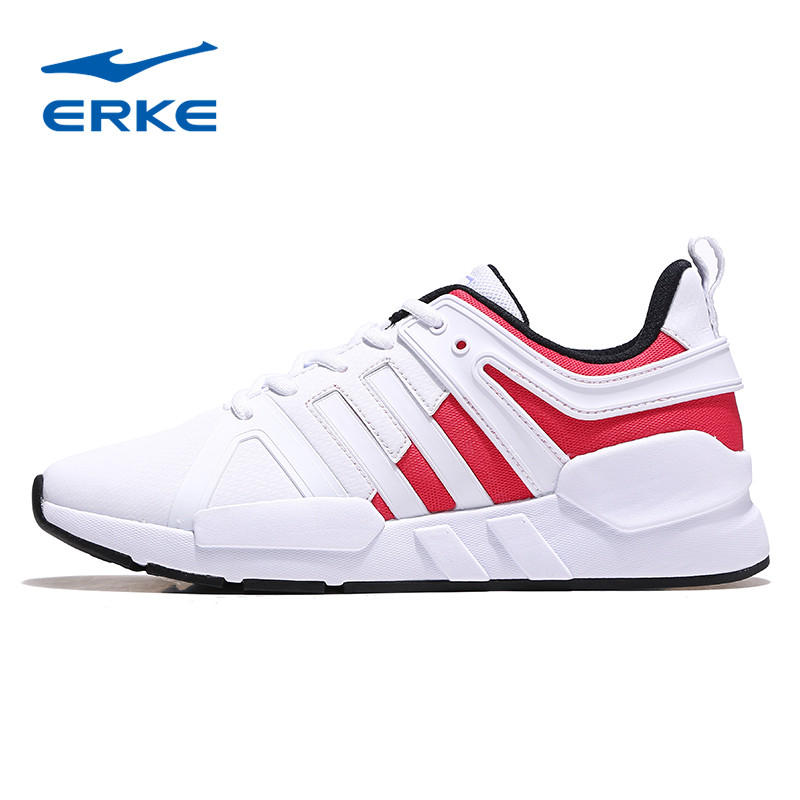 鸿星尔克(ERKE)休闲运动鞋女士新款橡胶减震慢跑鞋训练跑步鞋52118402177