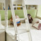A家家具 儿童床 ET2018 1.35米高低子母床+上下床垫