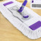 平板大拖把干湿两用拖布夹家用懒人瓷砖地木地板 （紫色）加大号