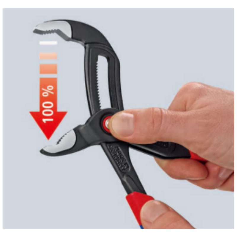 凯尼派克 KNIPEX 87 21 250高科技水泵钳带快锁调节功能（表面抛光，防滑塑料套柄）