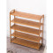简易小鞋架子省空间口多层鞋柜特价经济型宿舍女实木家用家里人_857_832 全竹板款6层70长