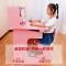 儿童写字桌椅套装小学生学习桌课桌儿童书桌书柜组合男女孩写字台_805_748 808桌+椅_白榉色