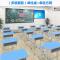 课桌椅中小学生辅导班培训桌子学校学习书桌厂家直销托管班单双人_283_317 姜黄色_款式6(批发)