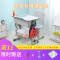中小学生升降课桌椅套装学校培训班课桌家用写字桌儿童学习桌_403_652 047单桌深灰